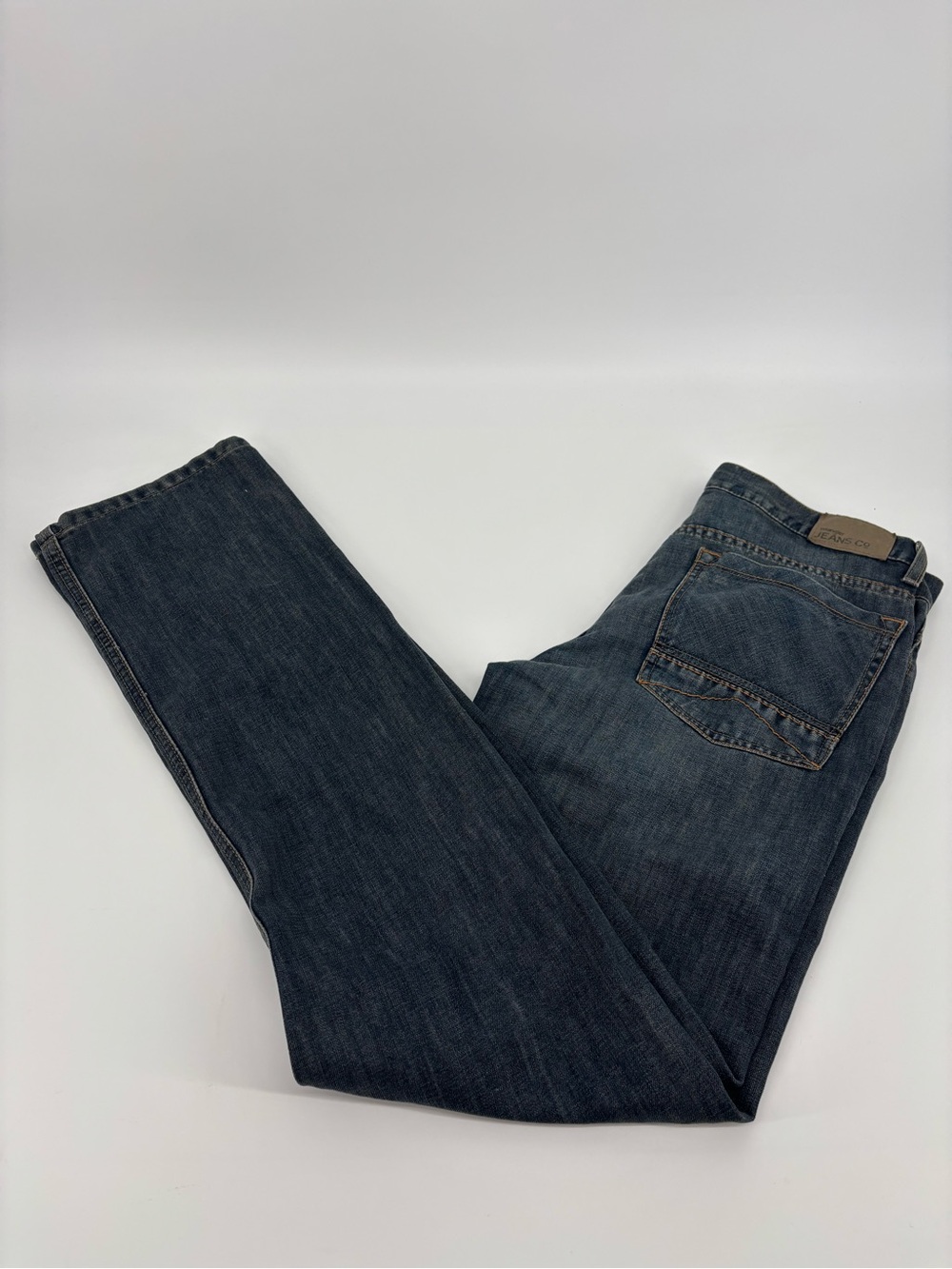 Wrangler Jeans Co Premium Slim Straight Mens Jeans 32x34 Medium Wash Blue NWT